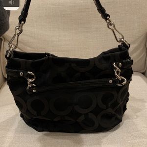 100% Authentic black Coach C purse